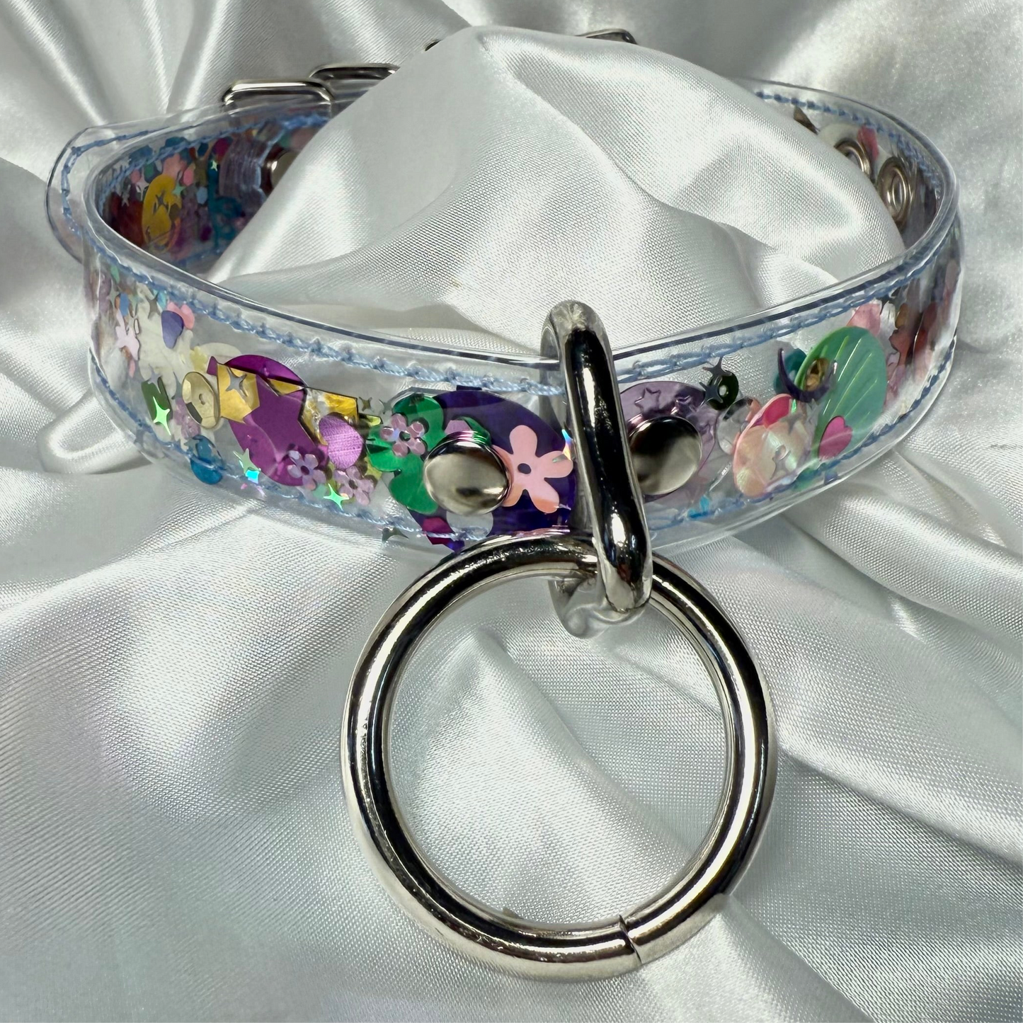Party Gurl Baby Collar- Breezy Blue
